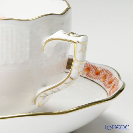 ヘレンド (HEREND) アポニーオレンジ 00724-0-00／724 ティーカップ＆ソーサー 200ml