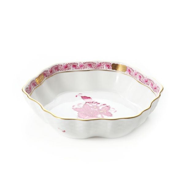 ヘレンド (HEREND) アポニーピンク 00498-0-00 フルーツボウル（オクタゴナル） 12.5cm