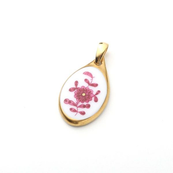 ヘレンド ペンダントトップ AP 08139-0-00 アポニーピンク 2cm