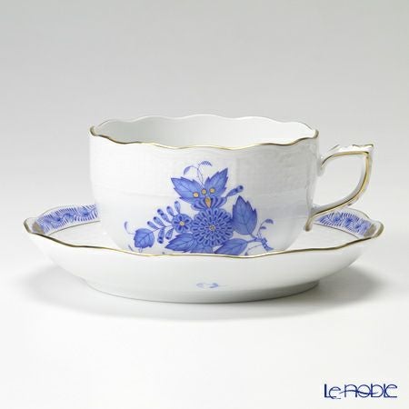 ヘレンド (HEREND) アポニーブルー 00724-0-00／724 ティーカップ＆ソーサー 200ml