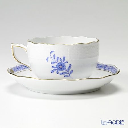 ヘレンド (HEREND) アポニーブルー 00724-0-00／724 ティーカップ＆ソーサー 200ml