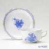 ヘレンド (HEREND) アポニーブルー 00724-0-00／724 ティーカップ＆ソーサー 200ml
