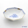ヘレンド アポニーブルー 04304-1-00 小皿（オクタゴナル） 13.5cm