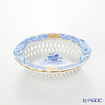 ヘレンド アポニーブルー 07381-0-00／7381 バスケット