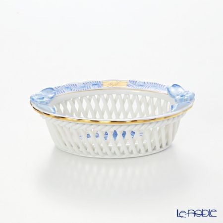 ヘレンド アポニーブルー 07381-0-00／7381 バスケット