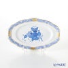 ヘレンド アポニーブルー 07786-0-00 オーバルディッシュ 15cm