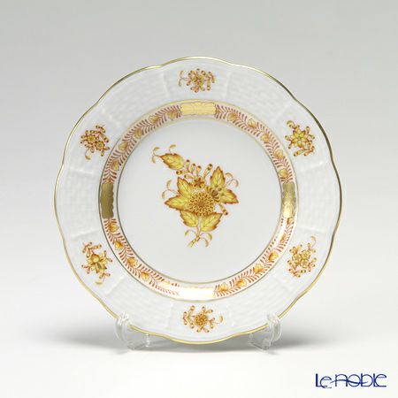 ヘレンド (HEREND) アポニーイエロー 00512-0-00 プレート 12.5cm