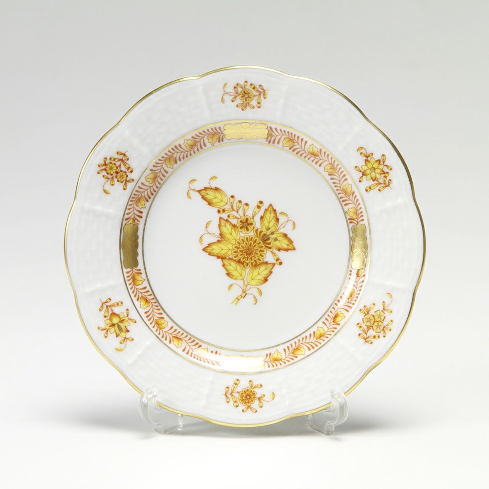 ヘレンド (HEREND) アポニーイエロー 00512-0-00 プレート 12.5cm