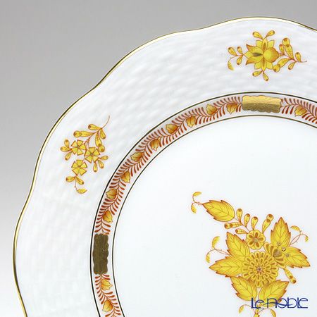 ヘレンド (HEREND) アポニーイエロー 00517-0-00 プレート 19cm