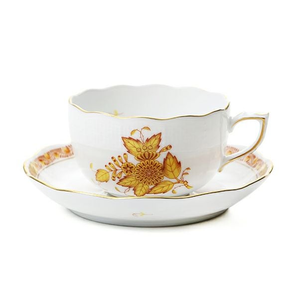 ヘレンド アポニーイエロー 00724-0-00／724 ティーカップ＆ソーサー 200ml