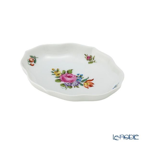 アウガルテン（AUGARTEN） フローラルパターン（SA534） オーバルディッシュ 12×9.5cm（070）