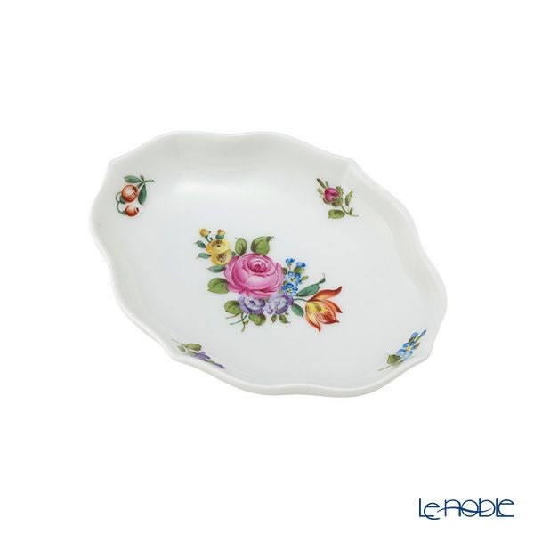 アウガルテン（AUGARTEN） フローラルパターン（SA534） オーバルディッシュ 12×9.5cm（070）