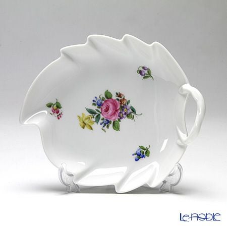 アウガルテン（AUGARTEN） フローラルパターン（SA534） リーフディッシュ 18cm（109）