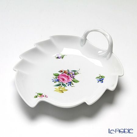 アウガルテン（AUGARTEN） フローラルパターン（SA534） リーフディッシュ 18cm（109）