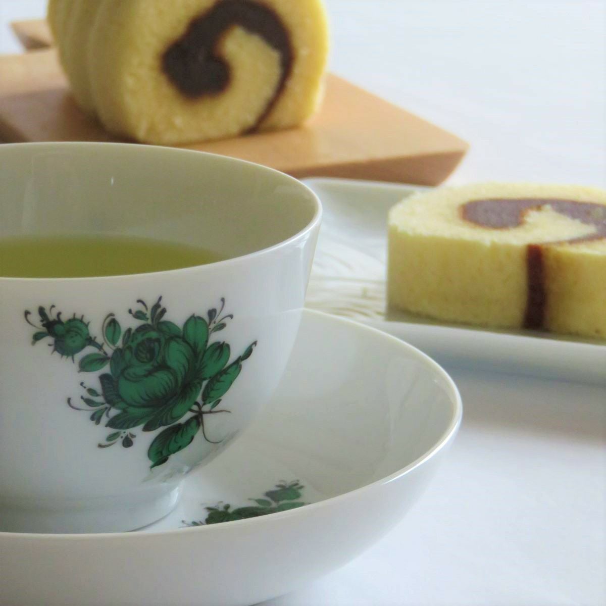 アウガルテン（AUGARTEN） マリアテレジア シンプル（SA598） グリーン ティーボウル（114） 150ml