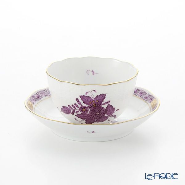 ヘレンド アポニーライラック 00710-0-91／711 ジャパニーズカップ＆ソーサー 130ml