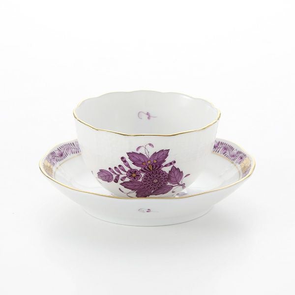HEREND アポニーパープル　 美品 ヘレンド (HEREND) アポニーグリーン 00710-0-91／711 ジャパニーズ