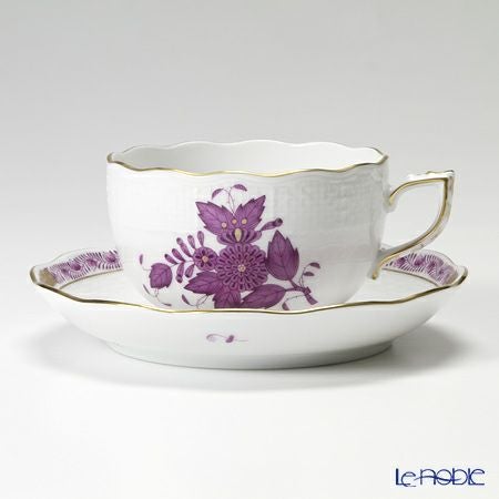 ヘレンド (HEREND) アポニーライラック 00724-0-00／724 ティーカップ＆ソーサー 200ml