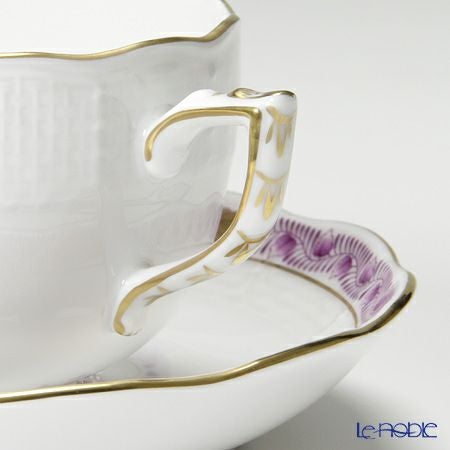 ヘレンド (HEREND) アポニーライラック 00724-0-00／724 ティーカップ＆ソーサー 200ml