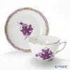 ヘレンド アポニーライラック 00730-0-00 ティーカップ＆ソーサー（兼用） 200ml