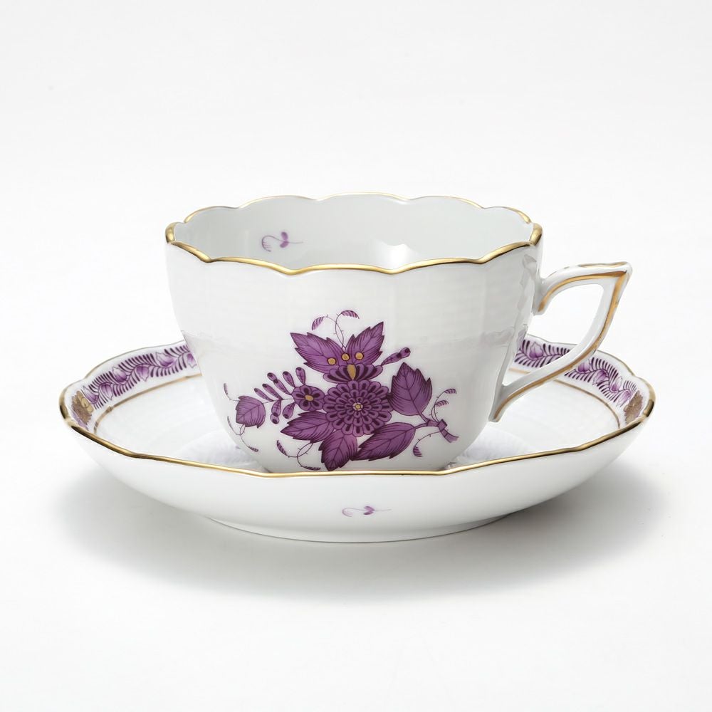 ヘレンド アポニーライラック 00730-0-00 ティーカップ＆ソーサー（兼用） 200ml