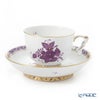 ヘレンド シノワズリ（中国趣味）アポニーライラック 03364-0-21 マンダリン ラージカップ＆ソーサー