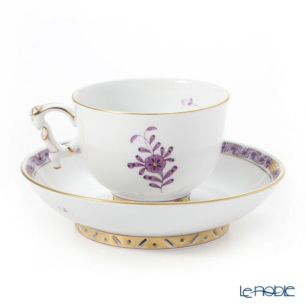 ヘレンド シノワズリ（中国趣味）アポニーライラック 03364-0-21 マンダリン ラージカップ＆ソーサー
