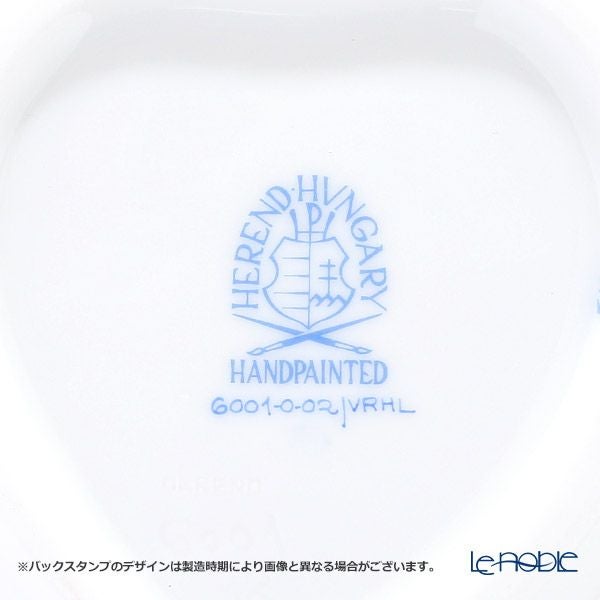 ヘレンド ウィーンのバラ ライラック 06001-0-02 ハートボックス（コエダ）