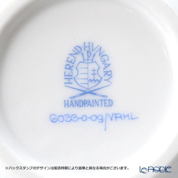 ヘレンド ウィーンのバラ ライラック 06033-0-09 ラウンドボックス（ローズ）