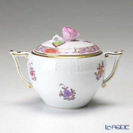 ヘレンド アポニーフラワー 00472-0-09 シュガーポット ローズ 200ml