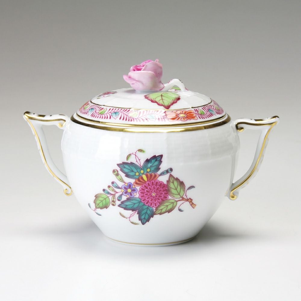 ヘレンド アポニーフラワー 00472-0-09 シュガーポット ローズ 200ml