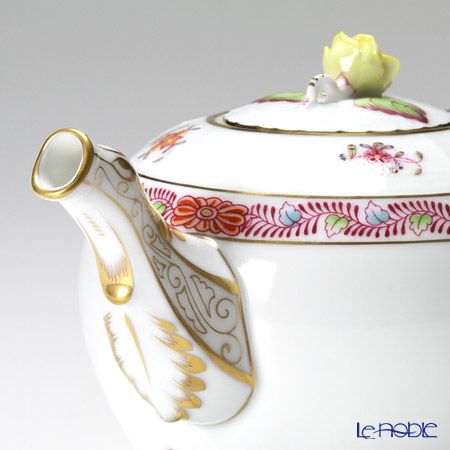 ヘレンド アポニーフラワー 00608-0-09 ティーポット ローズ 400ml