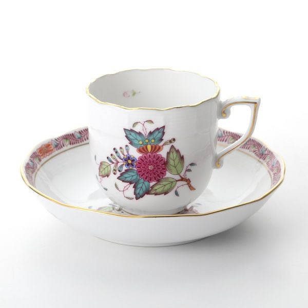 ヘレンド アポニーフラワー 00707-0-00 モカカップ＆ソーサー 150ml