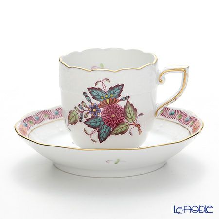 ヘレンド アポニーフラワー 00709-0-00 モカカップ＆ソーサー