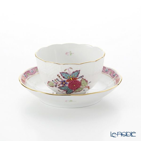 ヘレンド (HEREND) アポニーフラワー 00710-0-91／711 ジャパニーズカップ＆ソーサー 130ml