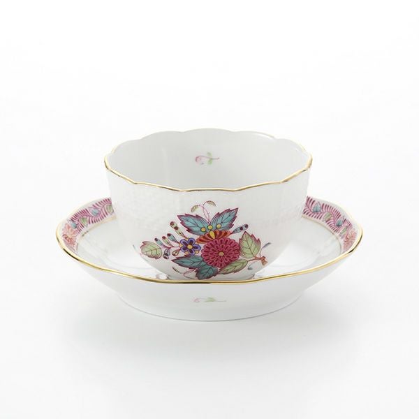 ヘレンド (HEREND) アポニーフラワー 00710-0-91／711 ジャパニーズカップ＆ソーサー 130ml