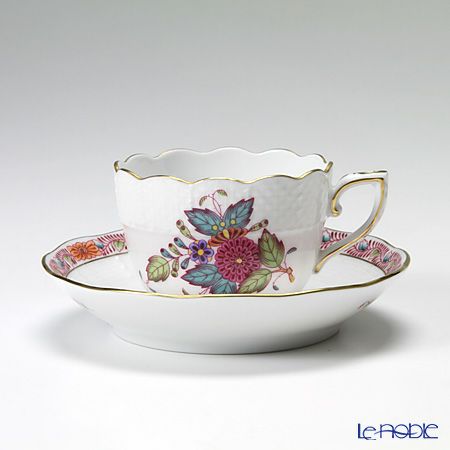 ヘレンド (HEREND) アポニーフラワー 00711-0-00 モカカップ＆ソーサー 100ml