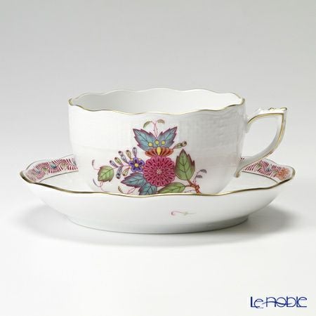 ヘレンド (HEREND) アポニーフラワー 00724-0-00／724 ティーカップ＆ソーサー 200ml