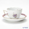 ヘレンド (HEREND) アポニーフラワー 00730-0-00 ティーカップ＆ソーサー（兼用） 200ml