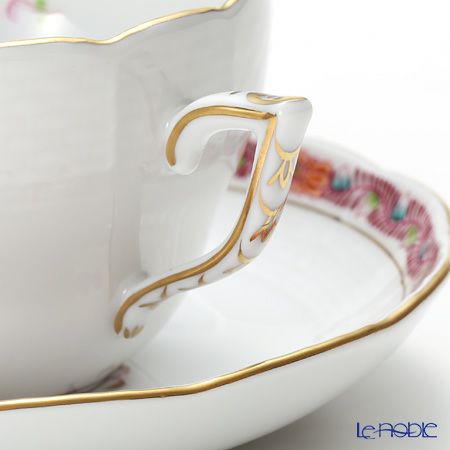 ヘレンド (HEREND) アポニーフラワー 00730-0-00 ティーカップ＆ソーサー（兼用） 200ml