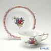 ヘレンド (HEREND) アポニーフラワー 00734-0-00 ティーカップ＆ソーサー（ロウ）