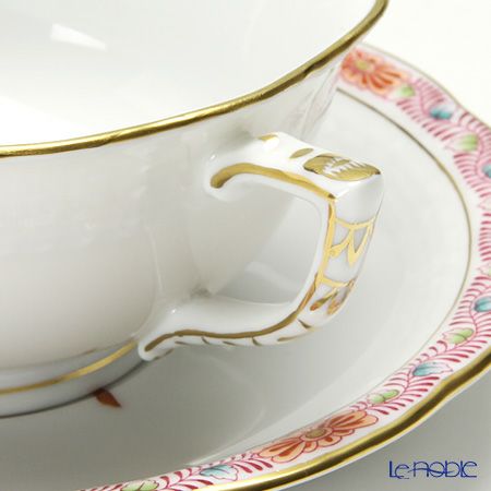 ヘレンド (HEREND) アポニーフラワー 00734-0-00 ティーカップ＆ソーサー（ロウ）