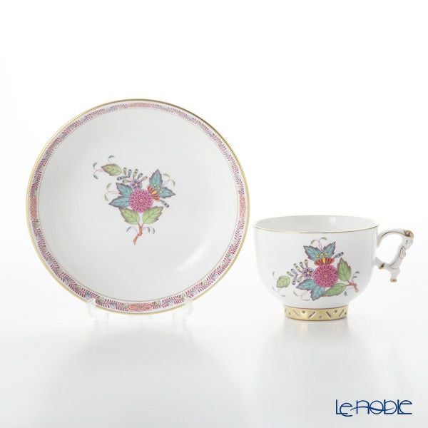 ヘレンド (HEREND) シノワズリ（中国趣味）アポニーフラワー 03364-0-21 マンダリン ラージカップ＆ソーサー