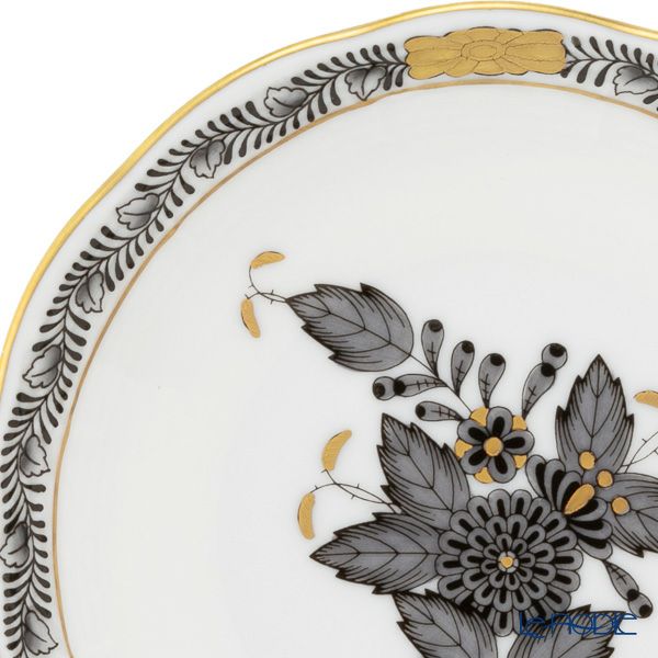 ヘレンド アポニーブラック ANG 00332-0-00 スモールディッシュ 10.5cm