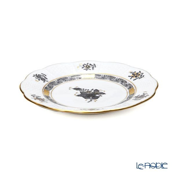 ヘレンド アポニーブラック 00513-0-00 プレート 15cm