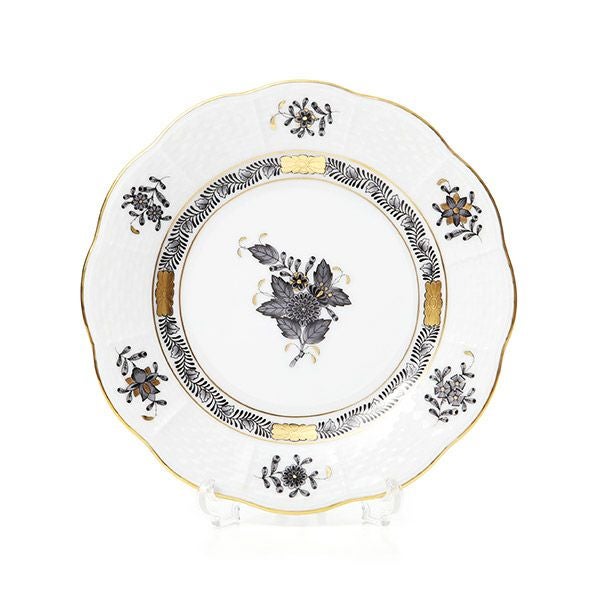 ヘレンド アポニーブラック 00513-0-00 プレート 15cm