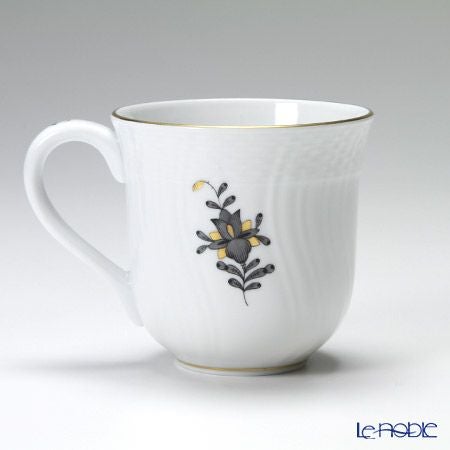 ヘレンド アポニーブラック 01729-0-00／1729 マグ 250ml