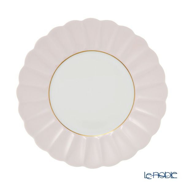 アウガルテン（AUGARTEN） メロン ライトピンク （SA828CR） プレート 20cm（015）インナーリムゴールド