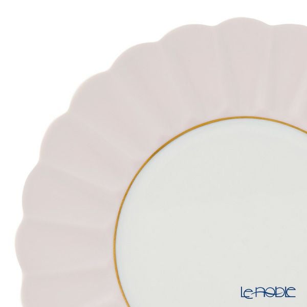 アウガルテン（AUGARTEN） メロン ライトピンク （SA828CR） プレート 20cm（015）インナーリムゴールド