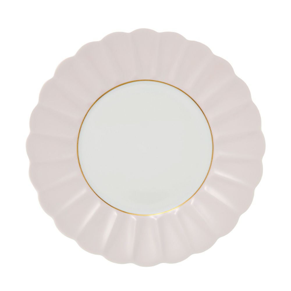 アウガルテン（AUGARTEN） メロン ライトピンク （SA828CR） プレート 20cm（015）インナーリムゴールド